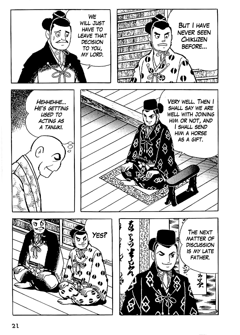 Date Masamune (YOKOYAMA Mitsuteru) Chapter 16 page 22 - Chapter 16: Council of War