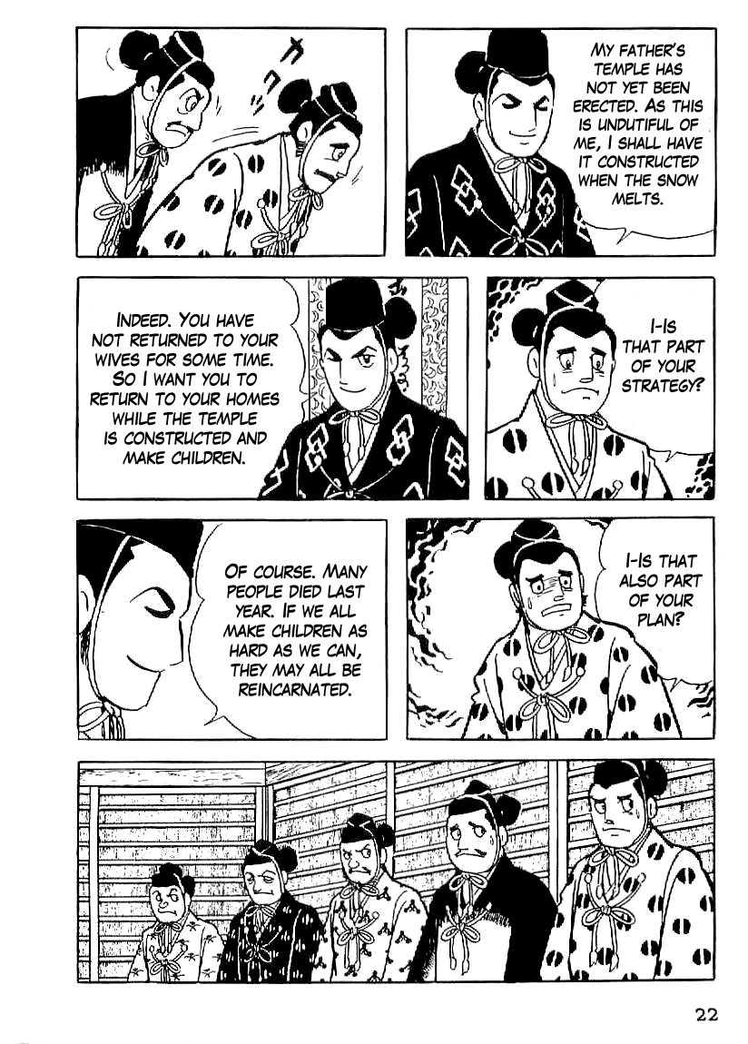 Date Masamune (YOKOYAMA Mitsuteru) Chapter 16 page 23 - Chapter 16: Council of War