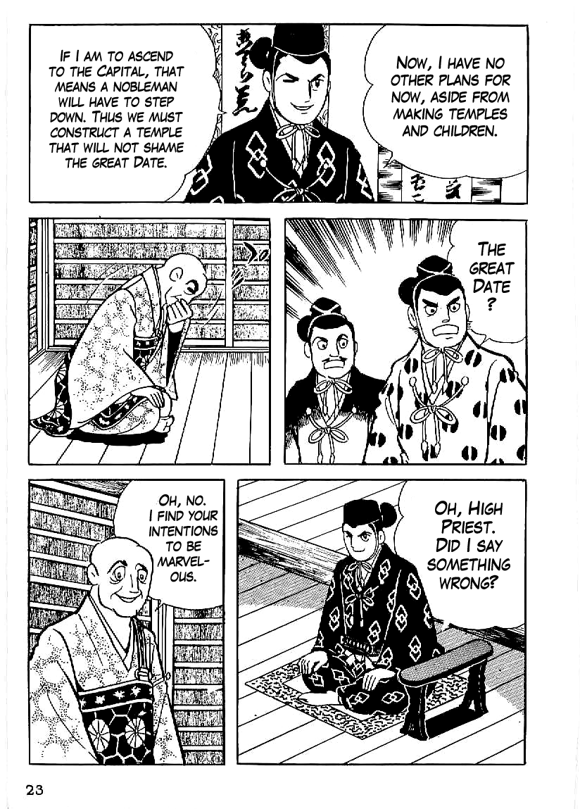 Date Masamune (YOKOYAMA Mitsuteru) Chapter 16 page 24 - Chapter 16: Council of War