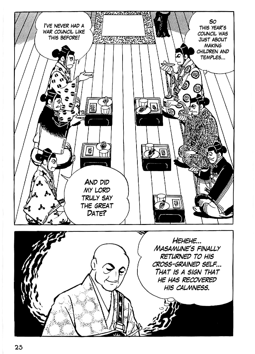 Date Masamune (YOKOYAMA Mitsuteru) Chapter 16 page 26 - Chapter 16: Council of War