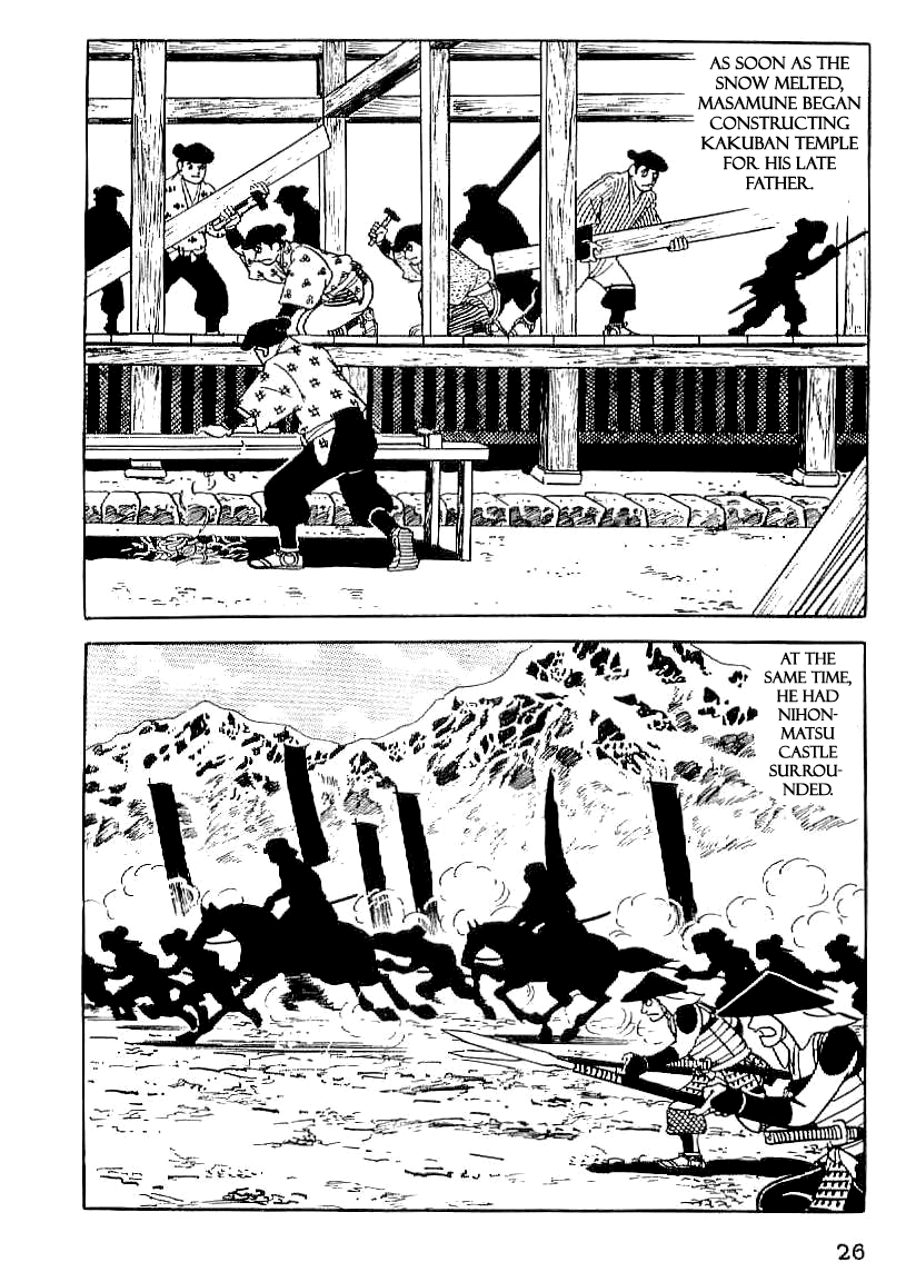 Date Masamune (YOKOYAMA Mitsuteru) Chapter 16 page 27 - Chapter 16: Council of War