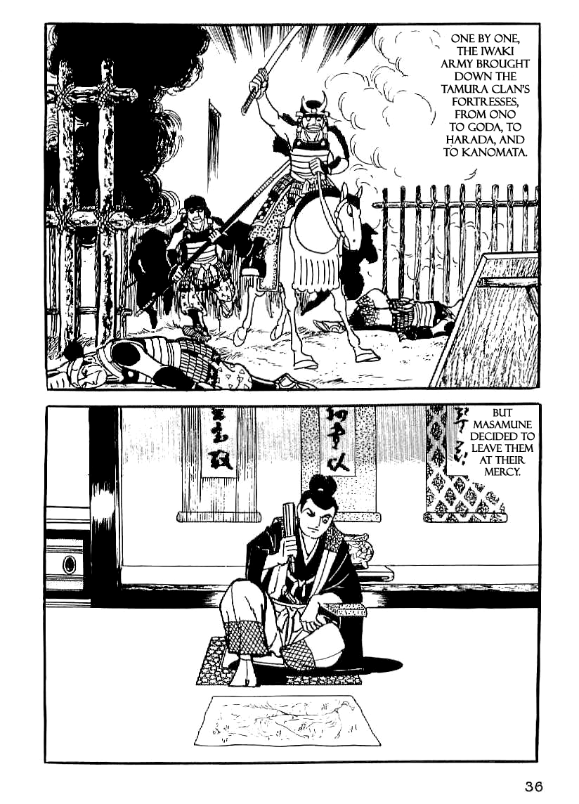Date Masamune (YOKOYAMA Mitsuteru) Chapter 17 page 7 - Chapter 17: Attack as Fierce as Fire