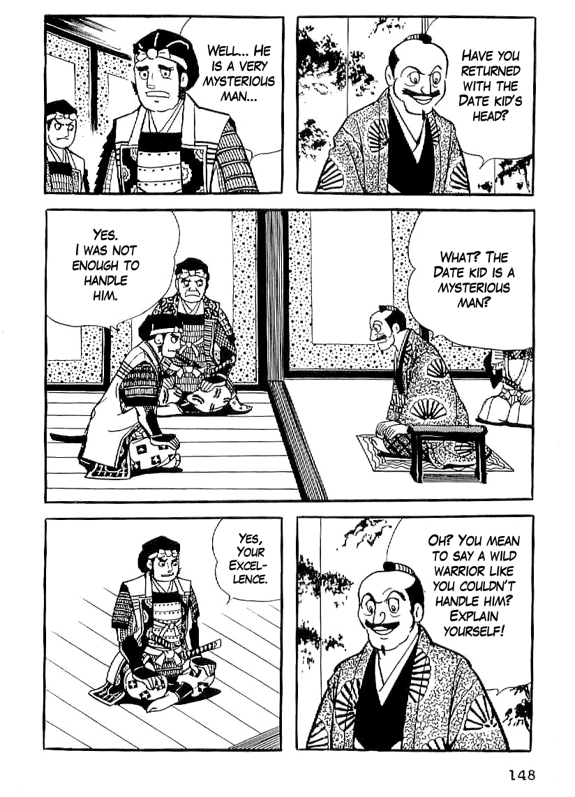 Date Masamune (YOKOYAMA Mitsuteru) Chapter 20 page 5 - Chapter 20: Rivalry of Wits