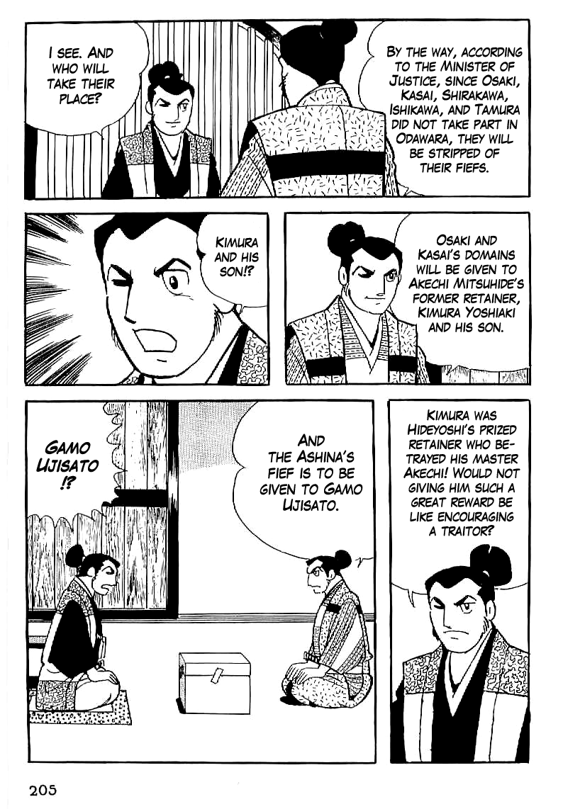 Date Masamune (YOKOYAMA Mitsuteru) Chapter 21 page 16 - Chapter 21: Seeds of Rebellion