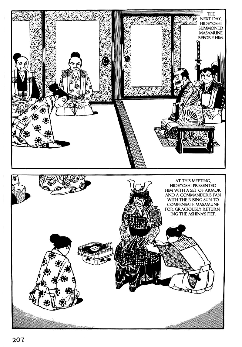Date Masamune (YOKOYAMA Mitsuteru) Chapter 21 page 18 - Chapter 21: Seeds of Rebellion