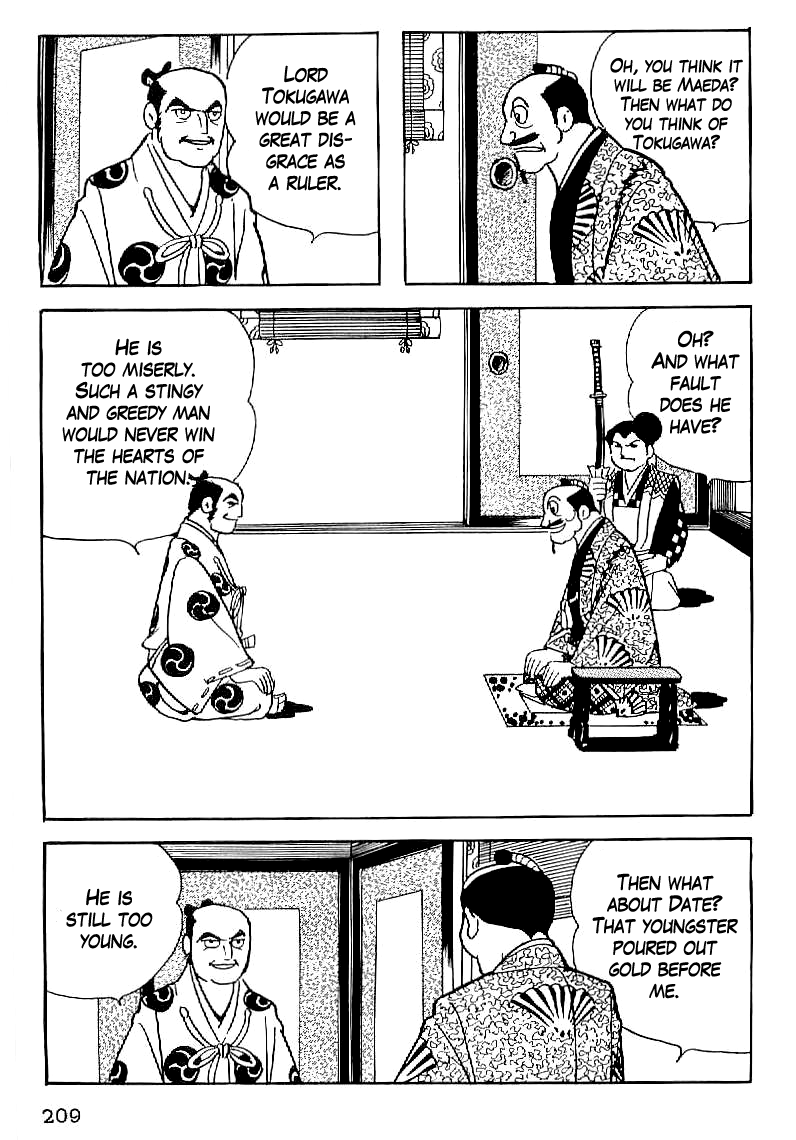 Date Masamune (YOKOYAMA Mitsuteru) Chapter 21 page 20 - Chapter 21: Seeds of Rebellion