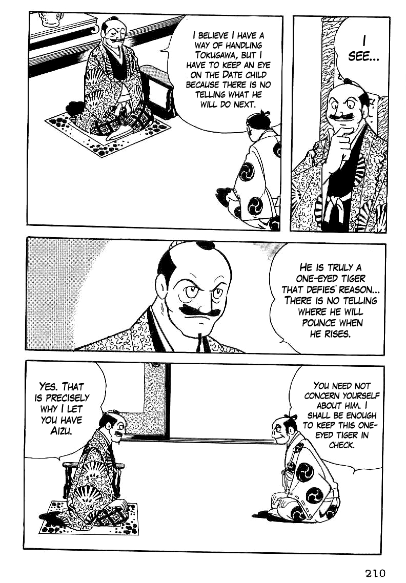 Date Masamune (YOKOYAMA Mitsuteru) Chapter 21 page 21 - Chapter 21: Seeds of Rebellion