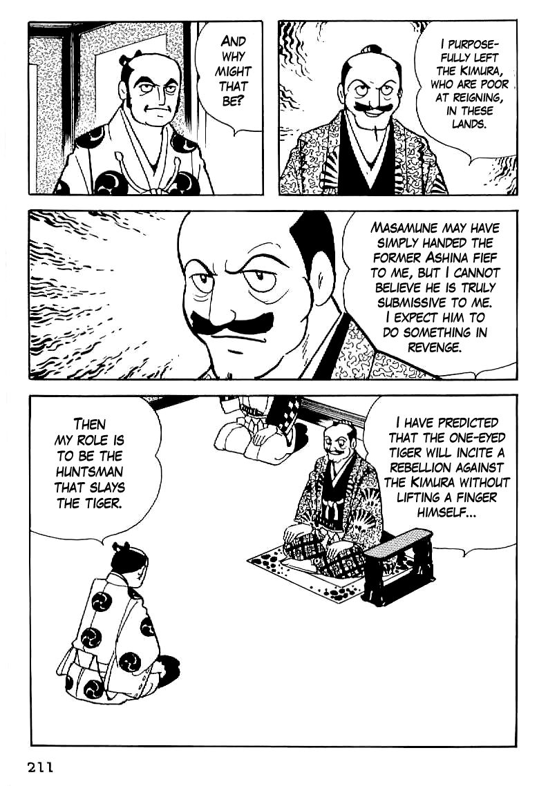 Date Masamune (YOKOYAMA Mitsuteru) Chapter 21 page 22 - Chapter 21: Seeds of Rebellion