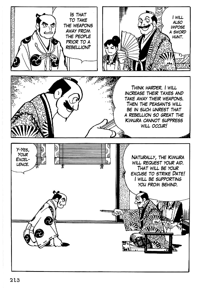 Date Masamune (YOKOYAMA Mitsuteru) Chapter 21 page 24 - Chapter 21: Seeds of Rebellion