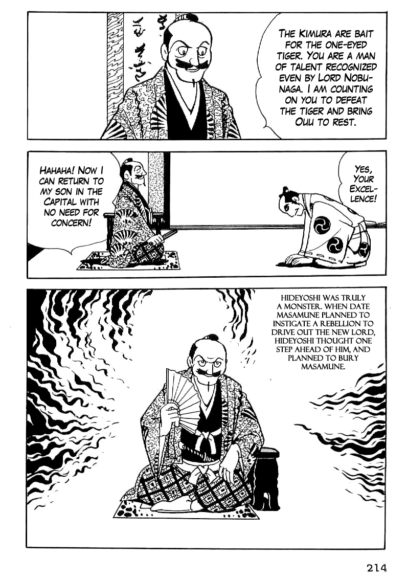 Date Masamune (YOKOYAMA Mitsuteru) Chapter 21 page 25 - Chapter 21: Seeds of Rebellion