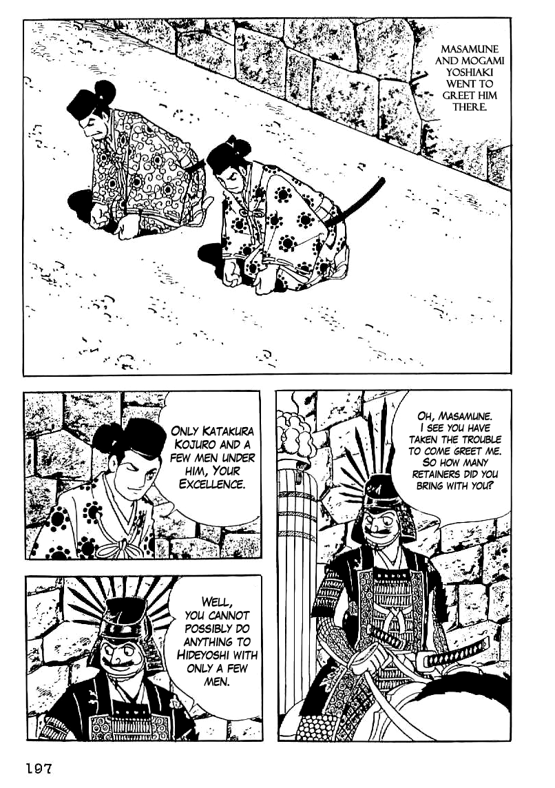 Date Masamune (YOKOYAMA Mitsuteru) Chapter 21 page 8 - Chapter 21: Seeds of Rebellion