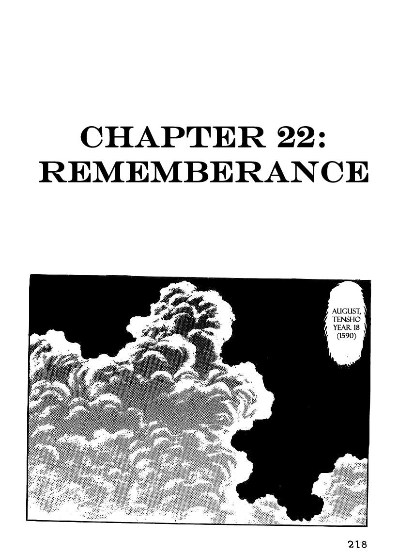 Date Masamune (YOKOYAMA Mitsuteru) Chapter 22 page 2 - Chapter 22: Rememberance
