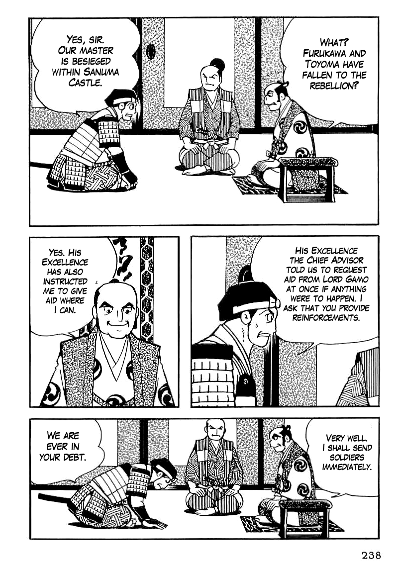 Date Masamune (YOKOYAMA Mitsuteru) Chapter 23 page 2 - Chapter 23: Rebellion