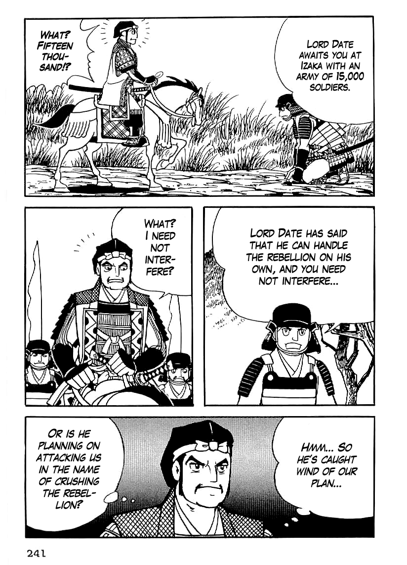 Date Masamune (YOKOYAMA Mitsuteru) Chapter 23 page 5 - Chapter 23: Rebellion