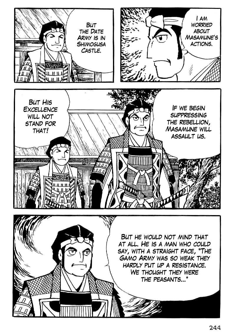 Date Masamune (YOKOYAMA Mitsuteru) Chapter 23 page 8 - Chapter 23: Rebellion