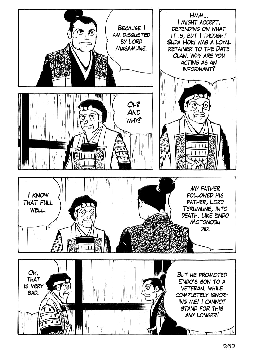 Date Masamune (YOKOYAMA Mitsuteru) Chapter 24 page 5 - Chapter 24: Contest of Potential