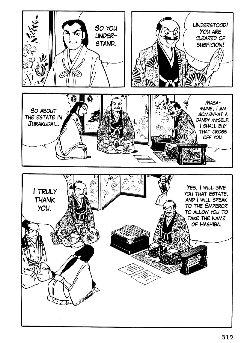 Date Masamune (YOKOYAMA Mitsuteru) Chapter 25 page 29 - Chapter 25: The Golden Cross