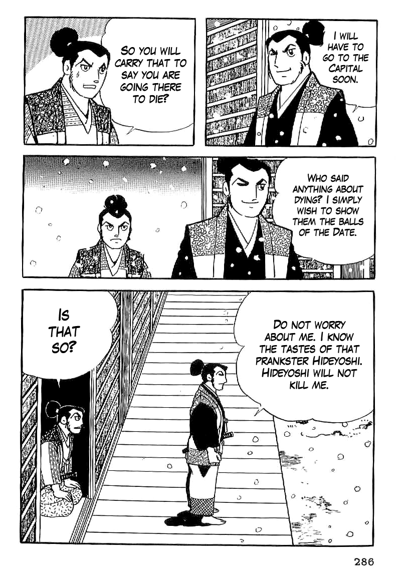Date Masamune (YOKOYAMA Mitsuteru) Chapter 25 page 3 - Chapter 25: The Golden Cross