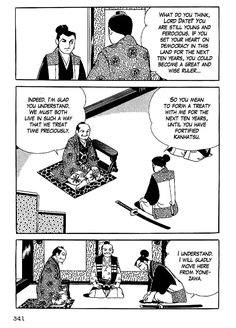 Date Masamune (YOKOYAMA Mitsuteru) Chapter 26 page 28 - Chapter 26: Change of Territory