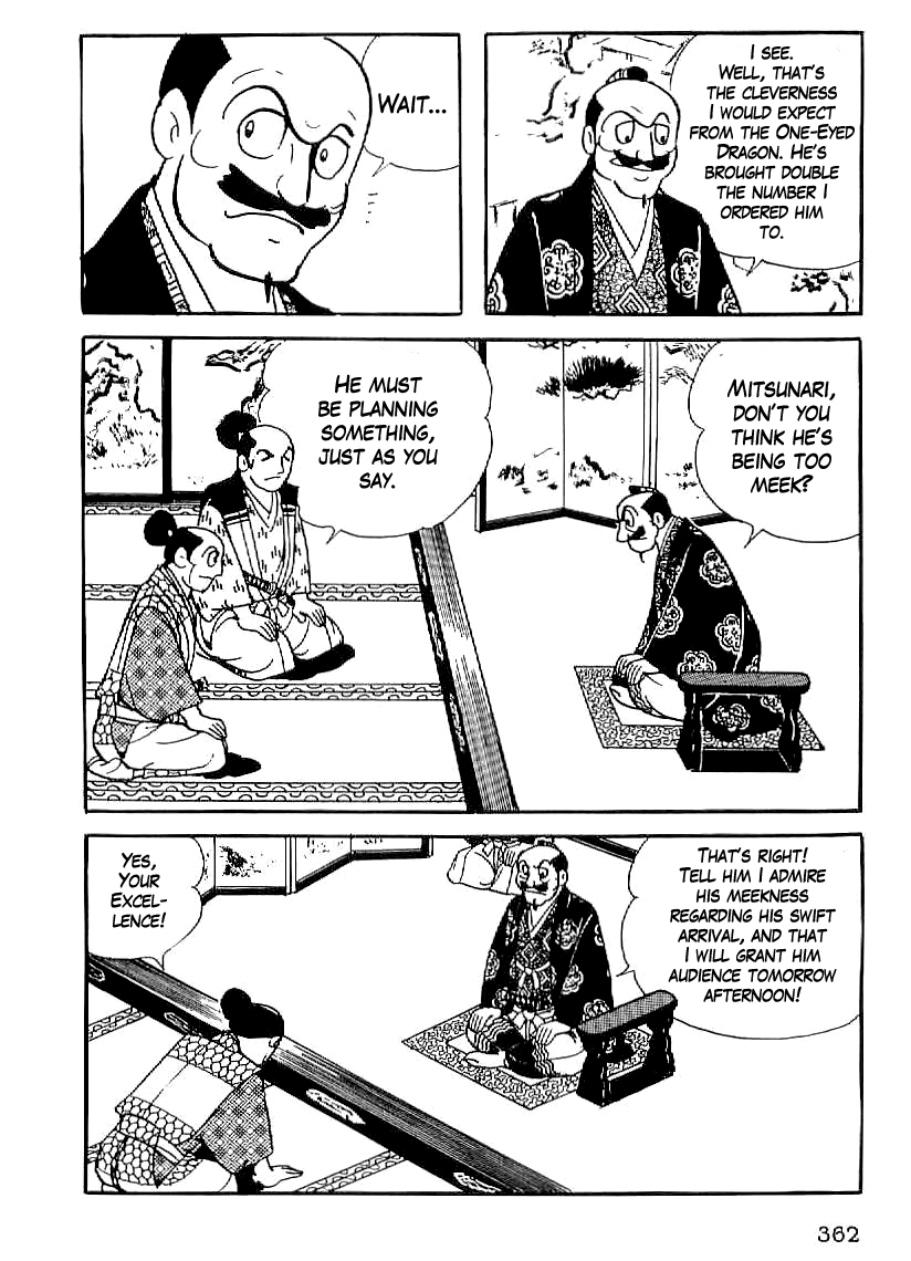 Date Masamune (YOKOYAMA Mitsuteru) Chapter 27 page 19 - Chapter 27: Masamune and the Monkey