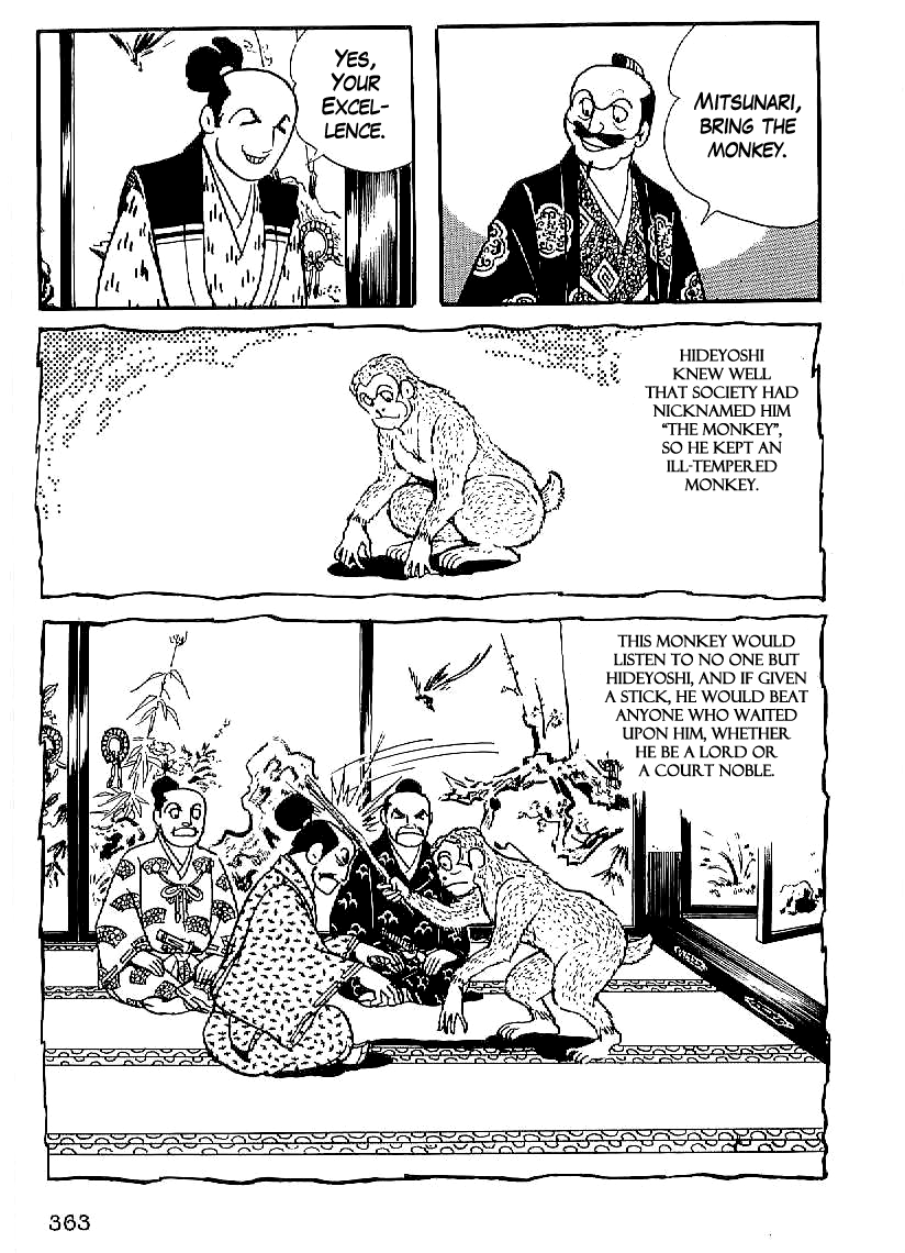 Date Masamune (YOKOYAMA Mitsuteru) Chapter 27 page 20 - Chapter 27: Masamune and the Monkey