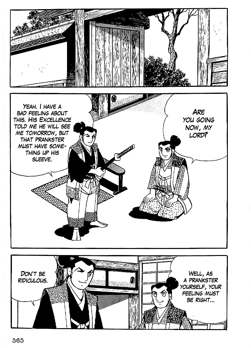 Date Masamune (YOKOYAMA Mitsuteru) Chapter 27 page 22 - Chapter 27: Masamune and the Monkey