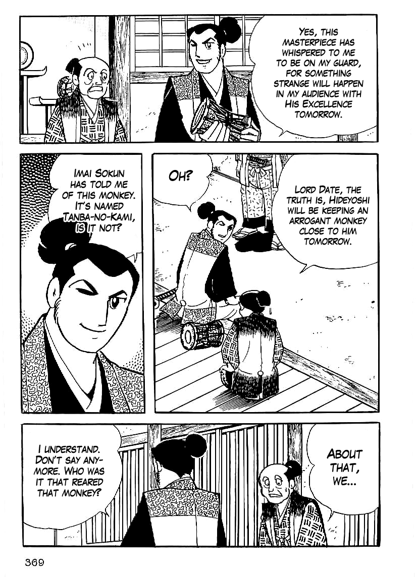 Date Masamune (YOKOYAMA Mitsuteru) Chapter 27 page 26 - Chapter 27: Masamune and the Monkey