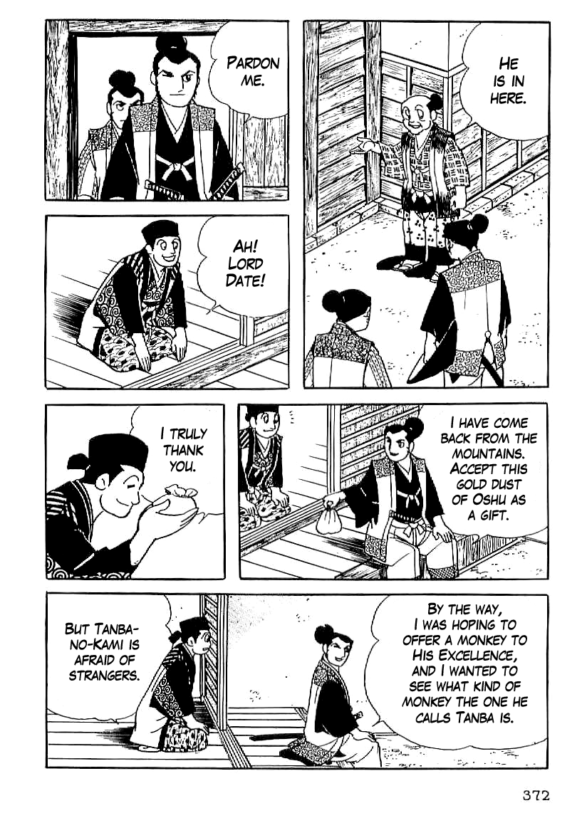 Date Masamune (YOKOYAMA Mitsuteru) Chapter 27 page 29 - Chapter 27: Masamune and the Monkey