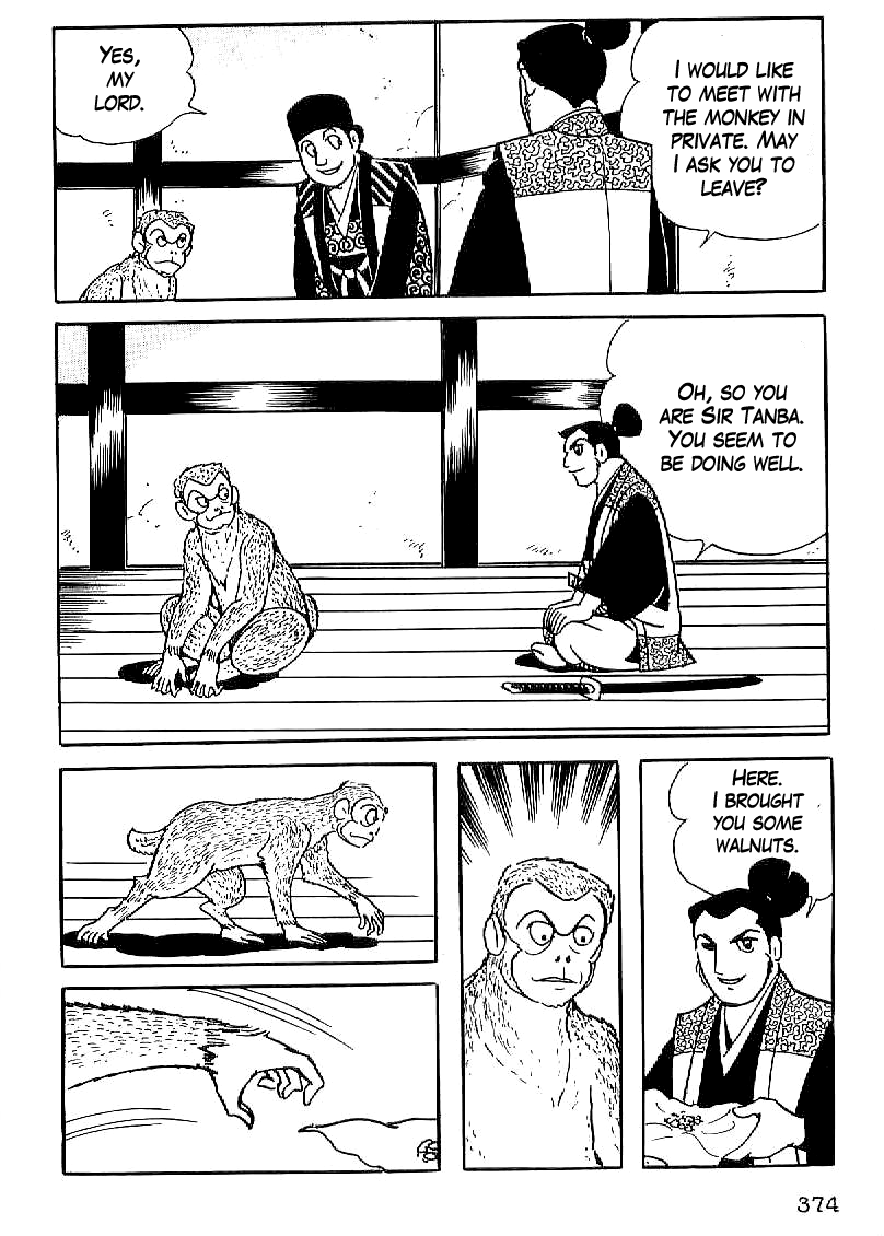 Date Masamune (YOKOYAMA Mitsuteru) Chapter 27 page 31 - Chapter 27: Masamune and the Monkey