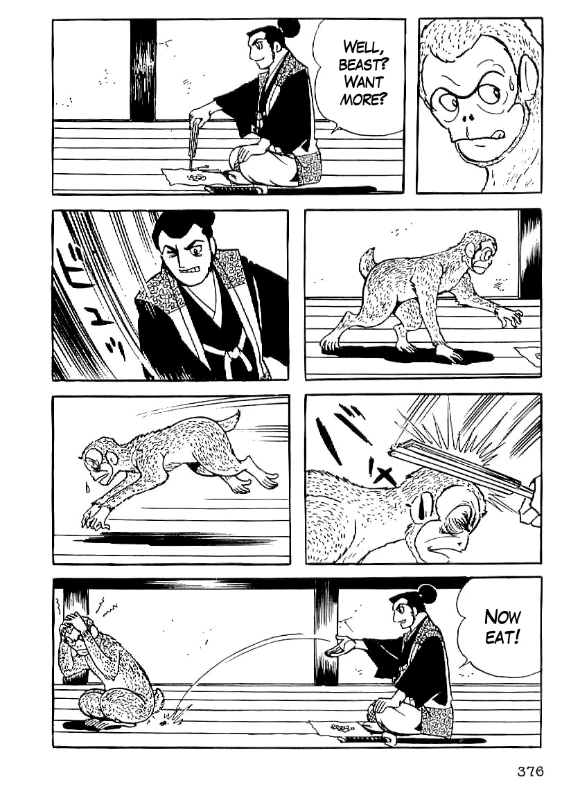 Date Masamune (YOKOYAMA Mitsuteru) Chapter 27 page 33 - Chapter 27: Masamune and the Monkey