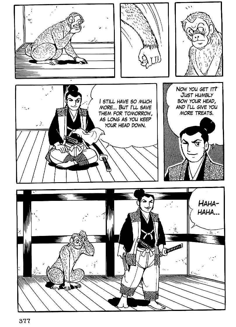 Date Masamune (YOKOYAMA Mitsuteru) Chapter 27 page 34 - Chapter 27: Masamune and the Monkey