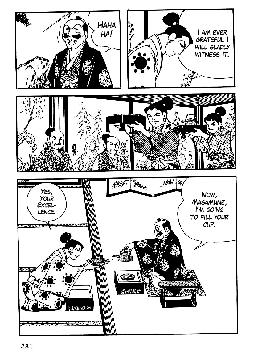 Date Masamune (YOKOYAMA Mitsuteru) Chapter 27 page 38 - Chapter 27: Masamune and the Monkey