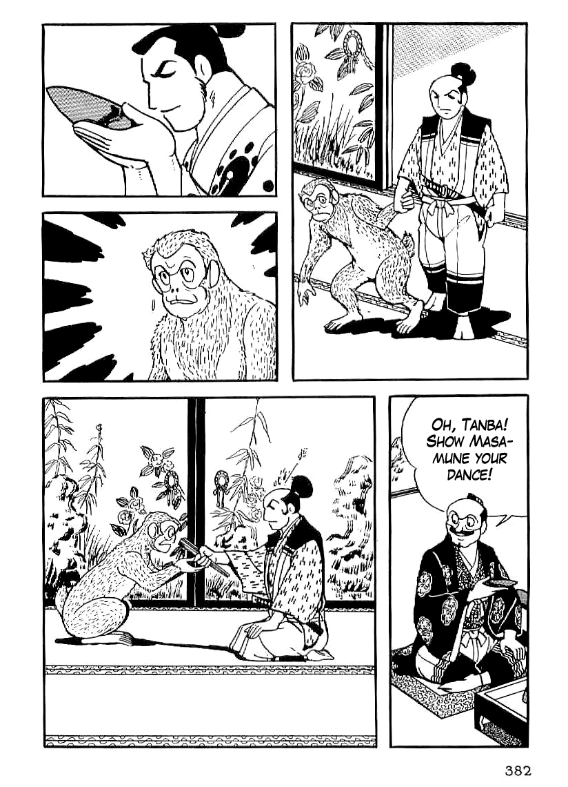 Date Masamune (YOKOYAMA Mitsuteru) Chapter 27 page 39 - Chapter 27: Masamune and the Monkey