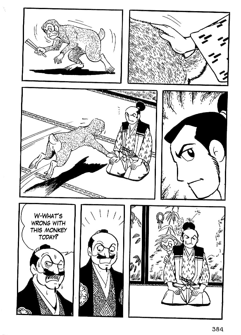 Date Masamune (YOKOYAMA Mitsuteru) Chapter 27 page 41 - Chapter 27: Masamune and the Monkey