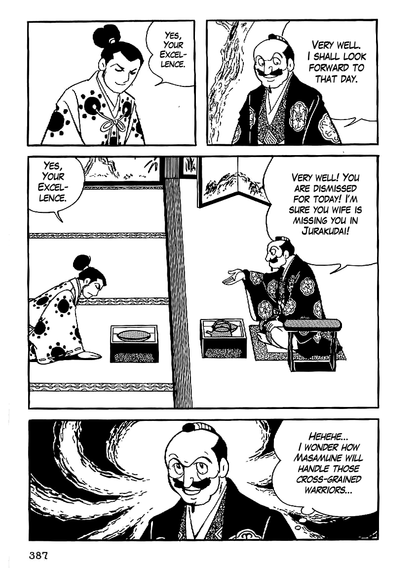 Date Masamune (YOKOYAMA Mitsuteru) Chapter 27 page 44 - Chapter 27: Masamune and the Monkey