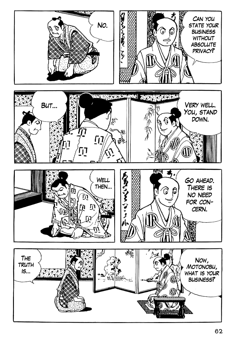 Date Masamune (YOKOYAMA Mitsuteru) Chapter 3 page 10 - Chapter 3: The Rebellion Discovered