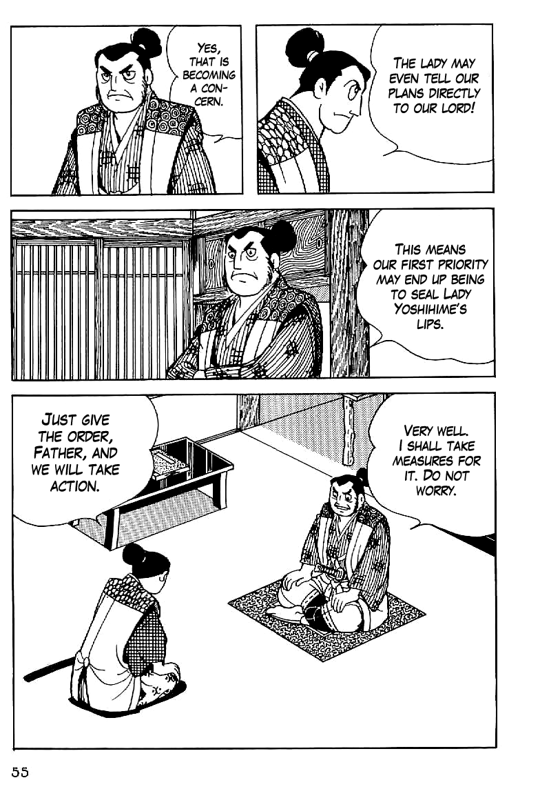 Date Masamune (YOKOYAMA Mitsuteru) Chapter 3 page 3 - Chapter 3: The Rebellion Discovered