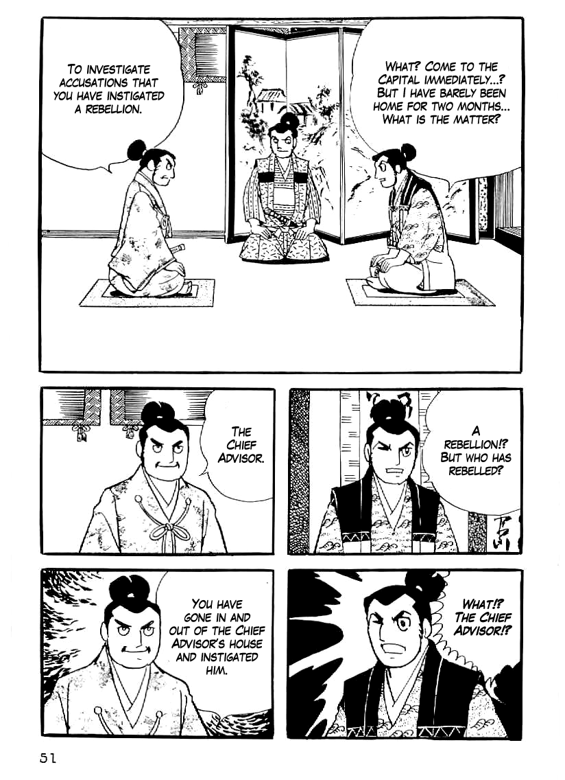 Date Masamune (YOKOYAMA Mitsuteru) Chapter 32 page 2 - Chapter 32: Suspicion of Treason