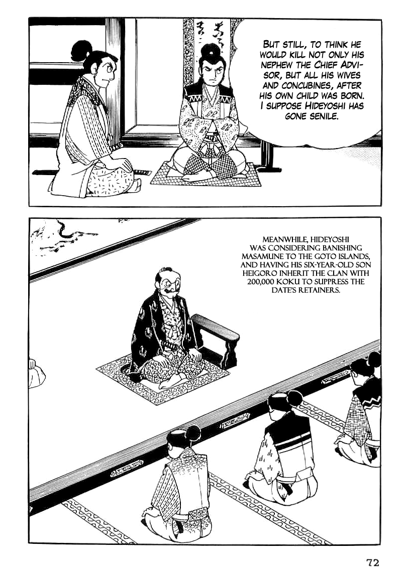 Date Masamune (YOKOYAMA Mitsuteru) Chapter 32 page 23 - Chapter 32: Suspicion of Treason