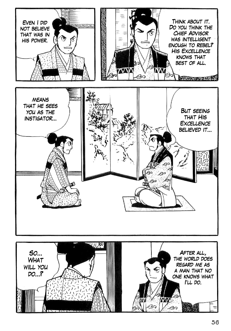 Date Masamune (YOKOYAMA Mitsuteru) Chapter 32 page 7 - Chapter 32: Suspicion of Treason