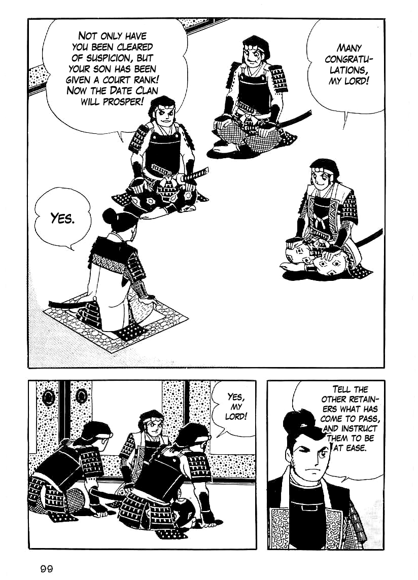 Date Masamune (YOKOYAMA Mitsuteru) Chapter 33 page 18 - Chapter 33: Case Closed
