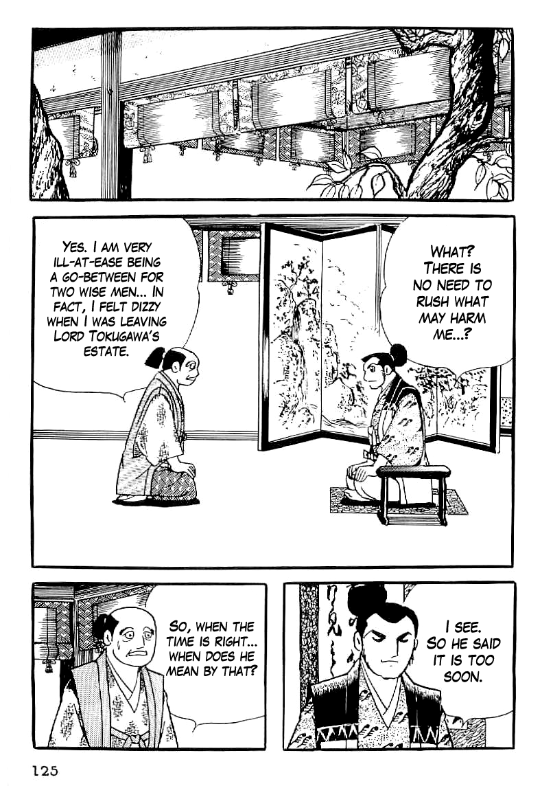 Date Masamune (YOKOYAMA Mitsuteru) Chapter 34 page 14 - Chapter 34: Reading the Nation