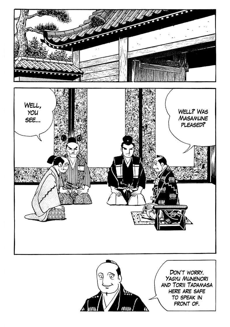 Date Masamune (YOKOYAMA Mitsuteru) Chapter 35 page 12 - Chapter 35: Drema of a Sea Bream