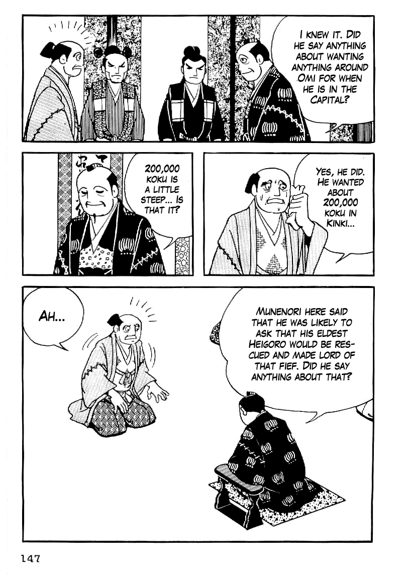 Date Masamune (YOKOYAMA Mitsuteru) Chapter 35 page 14 - Chapter 35: Drema of a Sea Bream