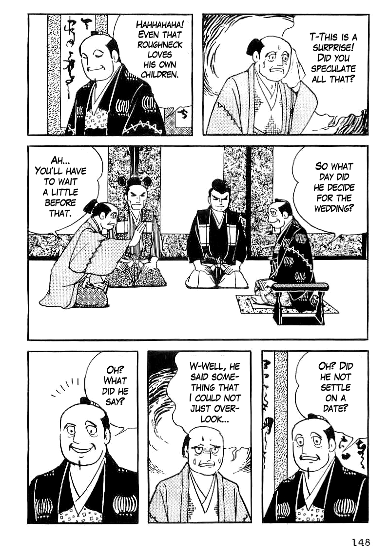 Date Masamune (YOKOYAMA Mitsuteru) Chapter 35 page 15 - Chapter 35: Drema of a Sea Bream