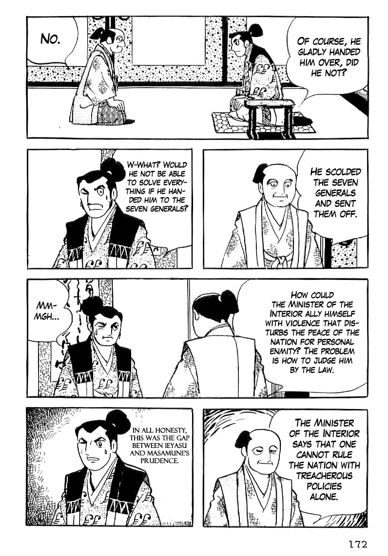 Date Masamune (YOKOYAMA Mitsuteru) Chapter 36 page 19 - Chapter 36: Seven Angry Generals