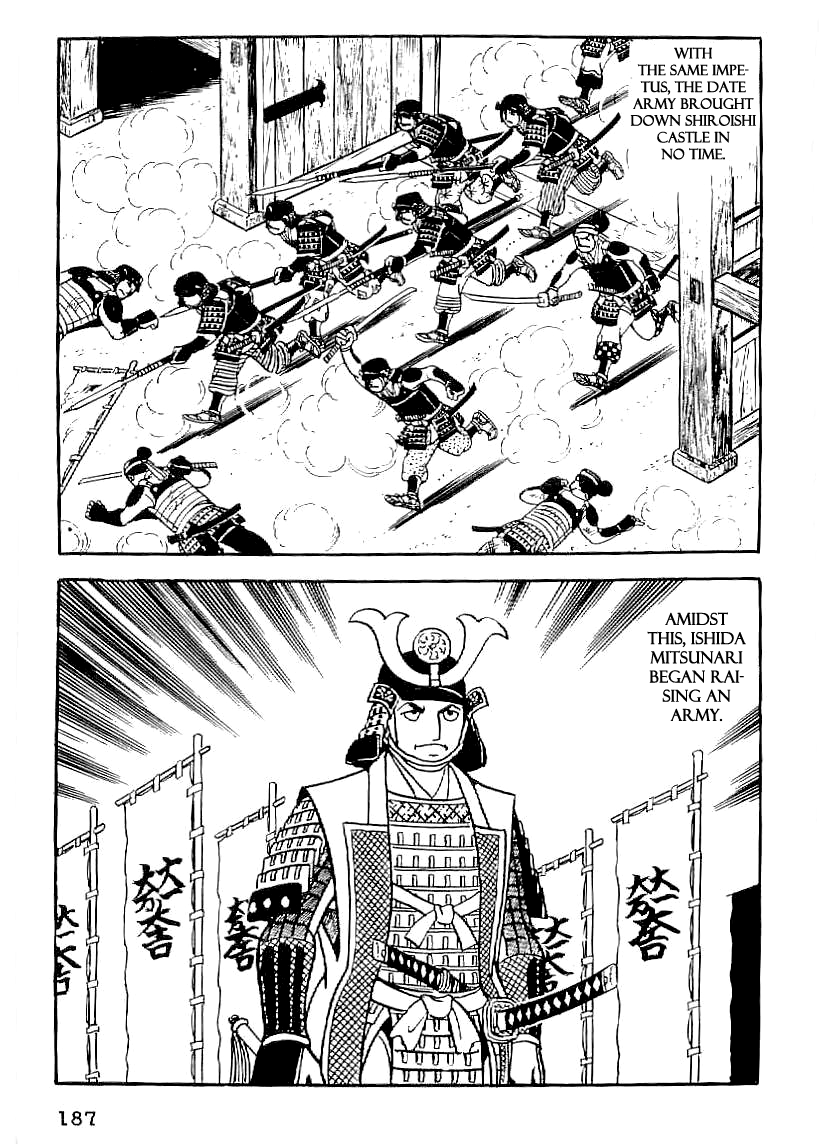 Date Masamune (YOKOYAMA Mitsuteru) Chapter 37 page 10 - Chapter 37: Sekigahara for Sale