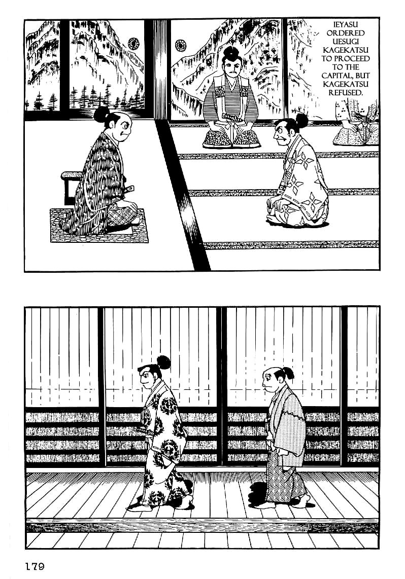 Date Masamune (YOKOYAMA Mitsuteru) Chapter 37 page 2 - Chapter 37: Sekigahara for Sale