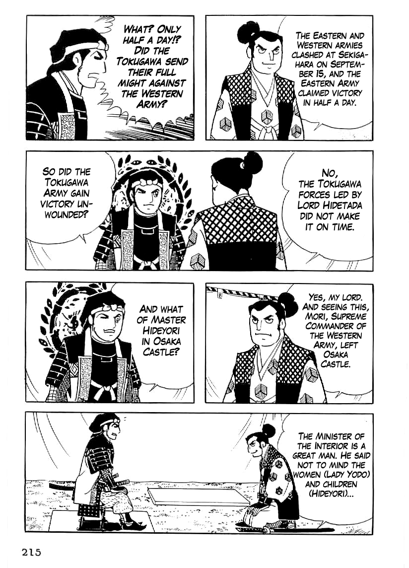 Date Masamune (YOKOYAMA Mitsuteru) Chapter 37 page 38 - Chapter 37: Sekigahara for Sale