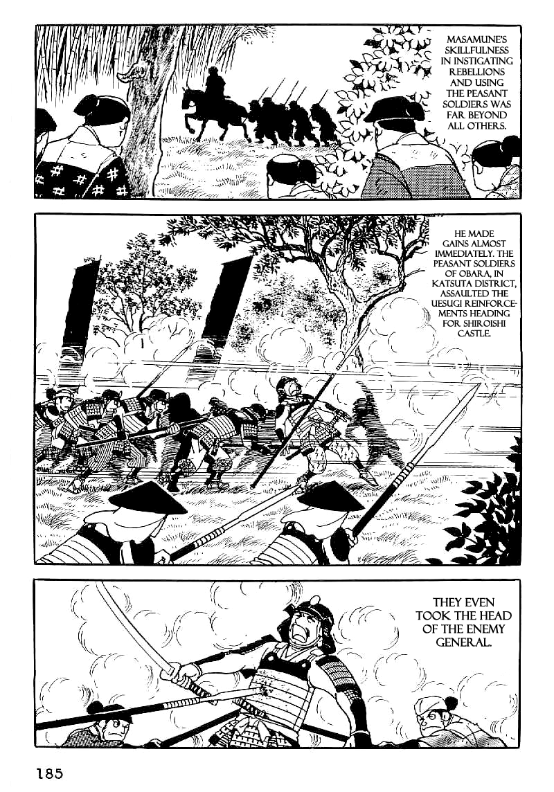 Date Masamune (YOKOYAMA Mitsuteru) Chapter 37 page 8 - Chapter 37: Sekigahara for Sale